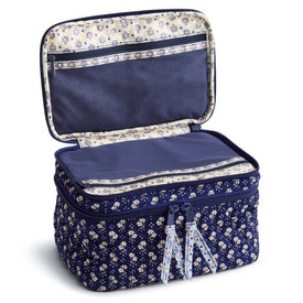 Brush Up Cosmetic Case - Rachel Ditsy Peacoat - Image 2