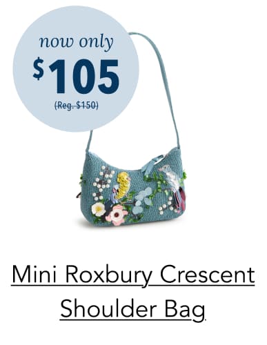 Mini Roxbury Crescent Shoulder Bag