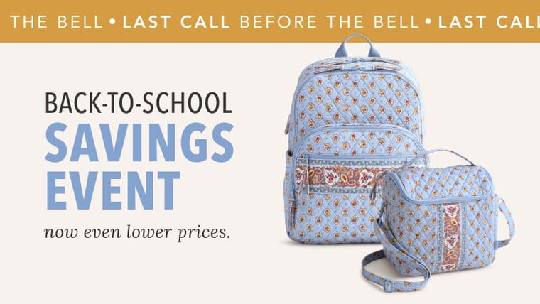 Back to School Savings Event. Now Even Lower Prices.