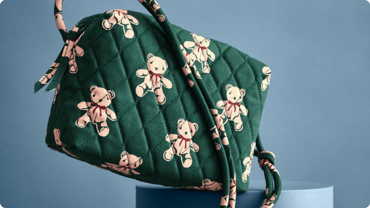 Vera bradley clear lotion bag sale