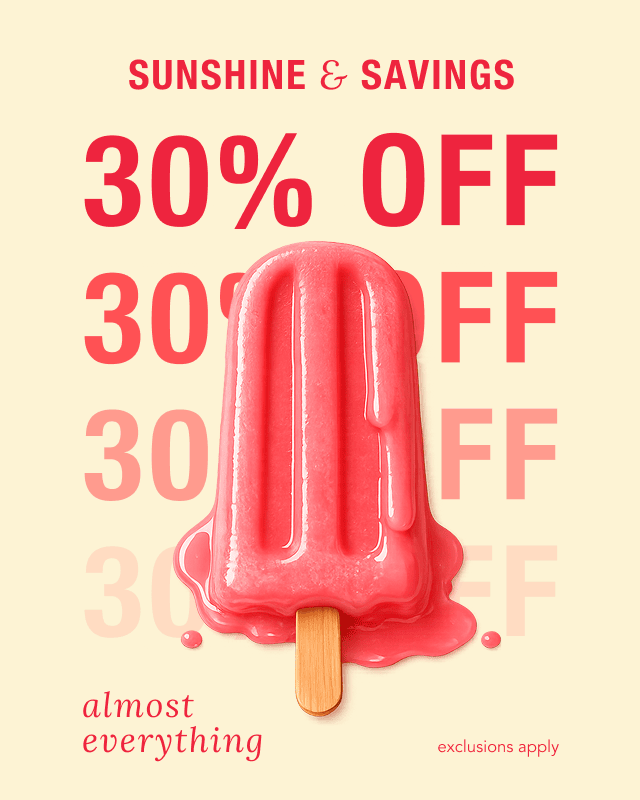 30% Off Almost Everything