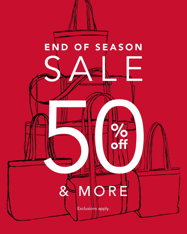End of Season Sale. 50% Off & More