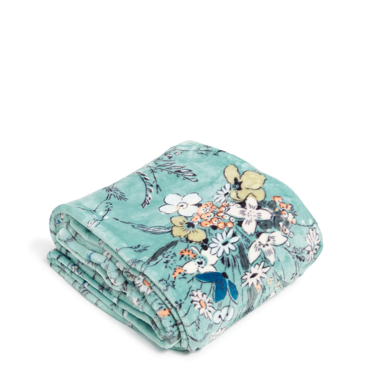 Plush Throw Blanket Sunlit Garden Sage Vera Bradley