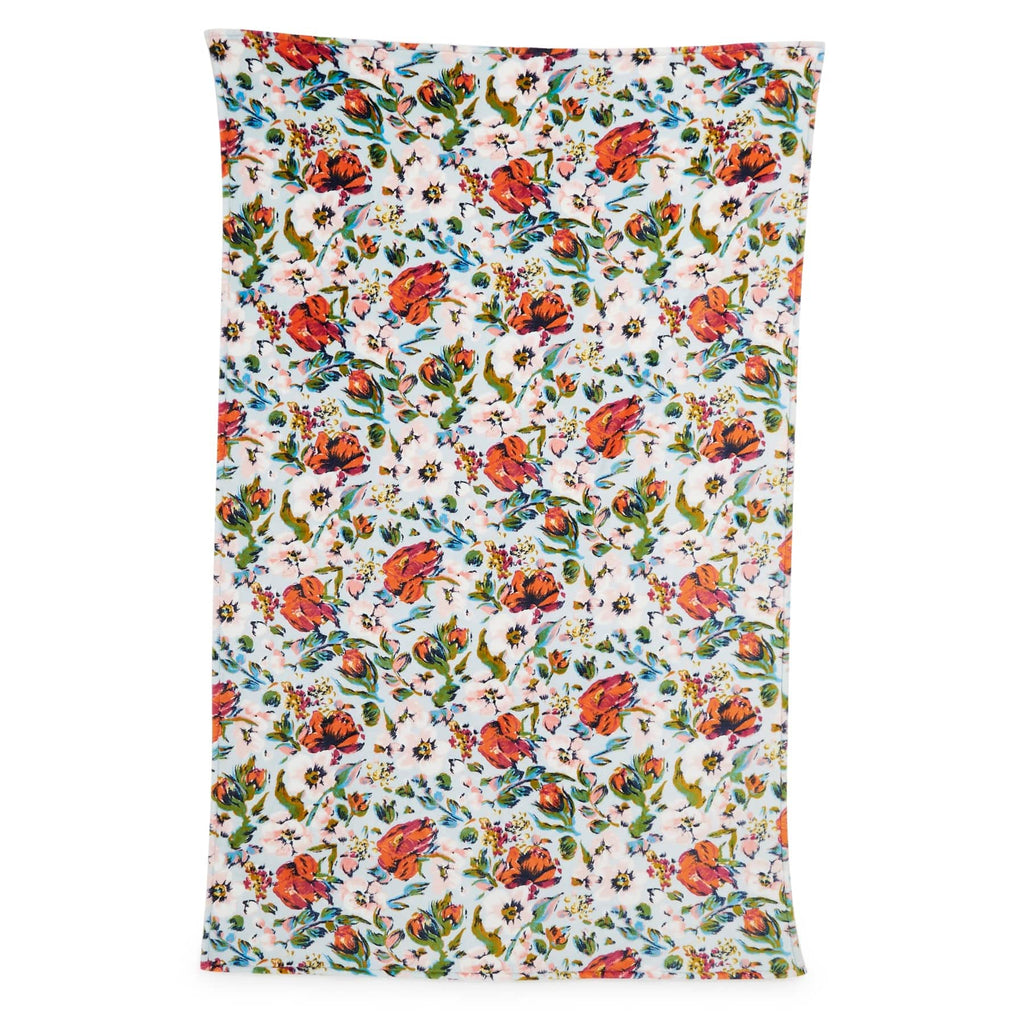 Plush Throw Blanket - Sea Air Floral | Vera Bradley