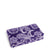 Collegiate Plush XL Throw Blanket-Purple/White Bandana with Clemson University-Image 2-Vera Bradley