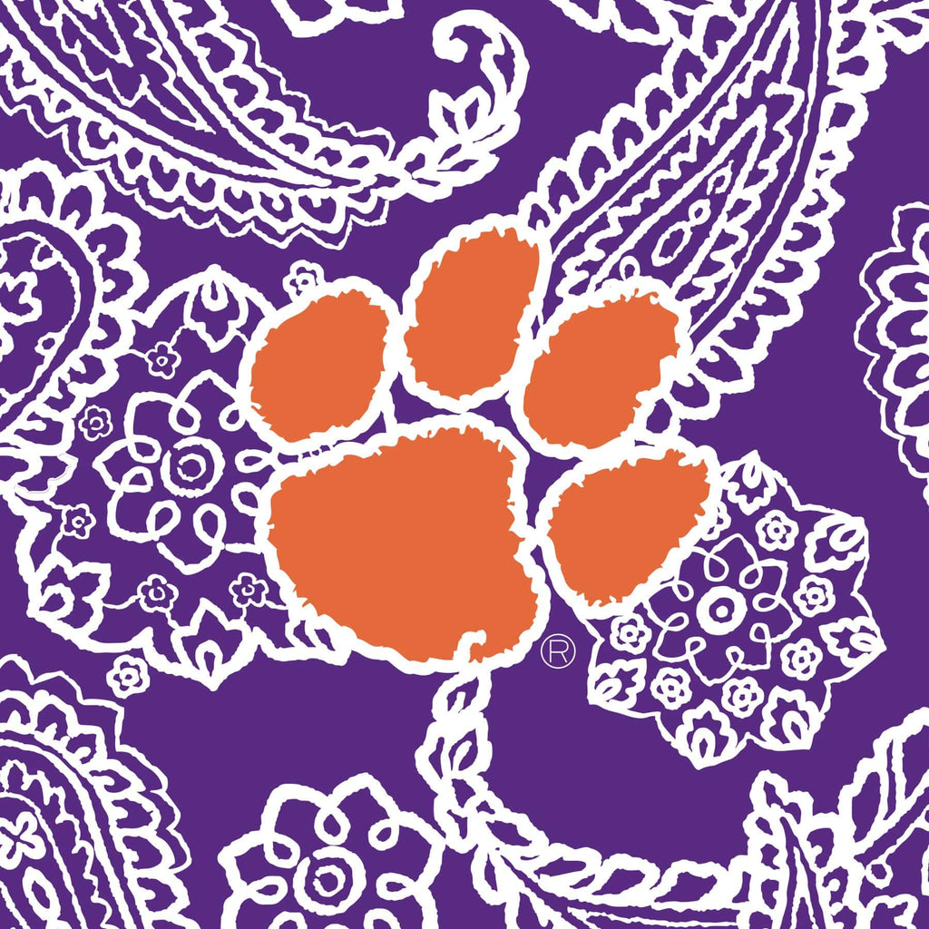Clemson University Collegiate Plush XL Throw Blanket Vera Bradley