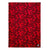 Collegiate Plush XL Throw Blanket-Red/Black Bandana with University of Georgia Logo-Image 1-Vera Bradley