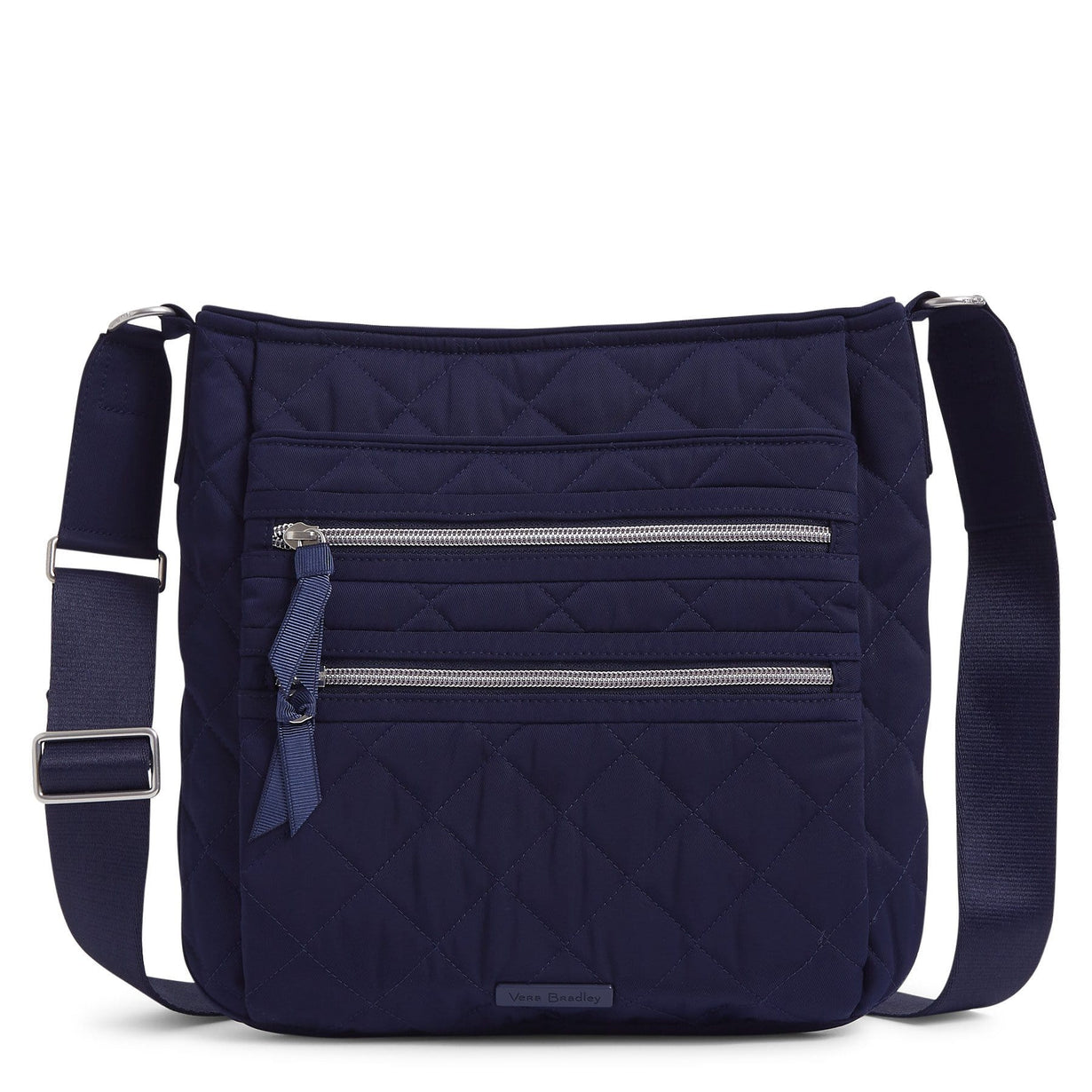 Blue Triple Zip Hipster Crossbody Bag | Vera Bradley