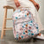 Campus Backpack-Peach Blossom Bouquet-Image 1-Vera Bradley