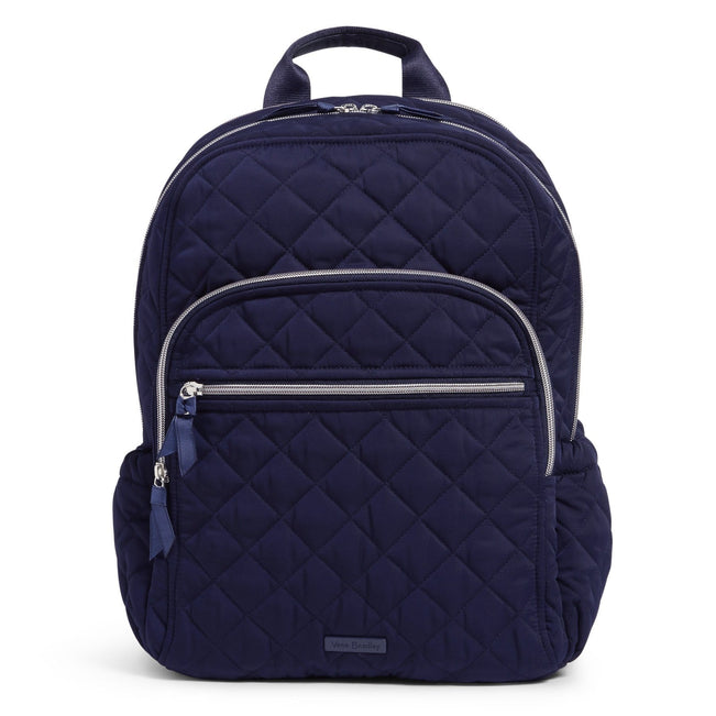 Campus Backpack-Performance Twill Classic Navy-Image 1-Vera Bradley