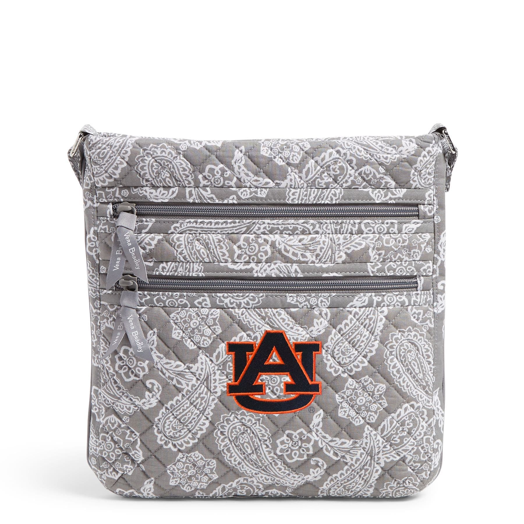 Auburn University Collegiate Triple Zip Hipster Crossbody Bag