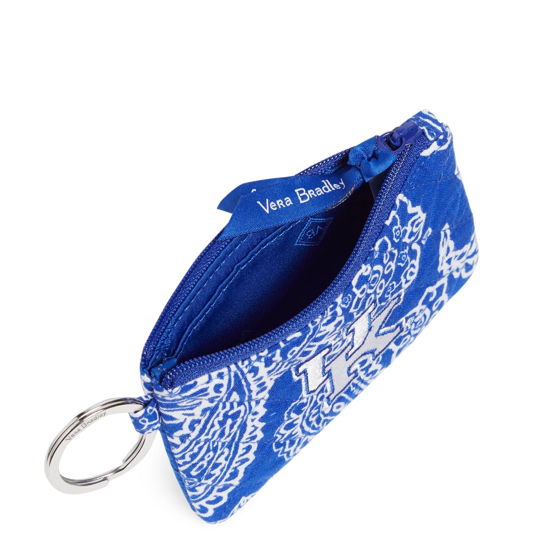 University of Kentucky Collegiate Zip ID Lanyard | Vera Bradley