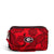 Collegiate RFID All in One Crossbody Bag-Red/Black Bandana with University of Georgia Logo-Image 1-Vera Bradley