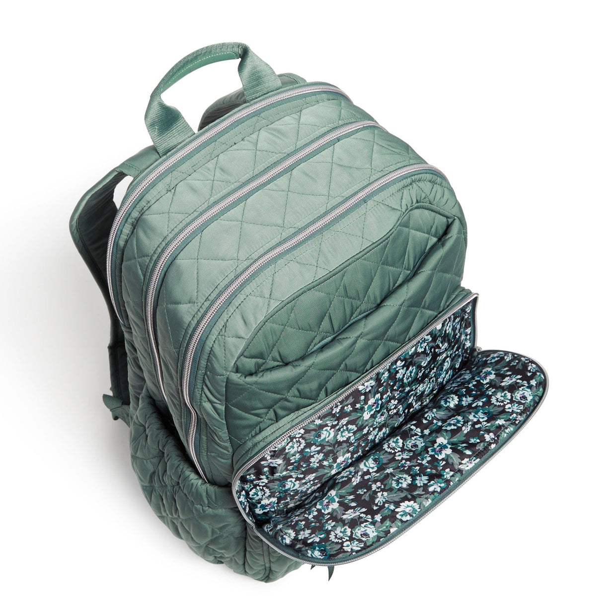 Green XL Campus Backpack Vera Bradley