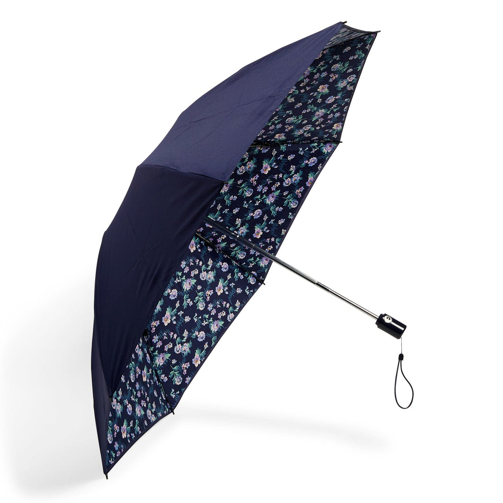 Inverted Umbrella Navy Garden Vera Bradley