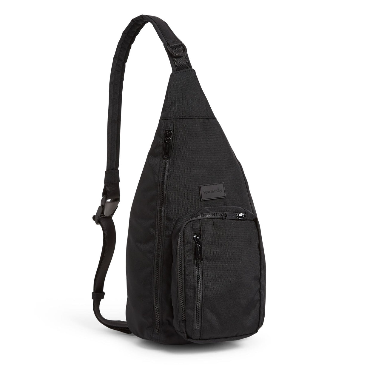 black crossbody sling bag