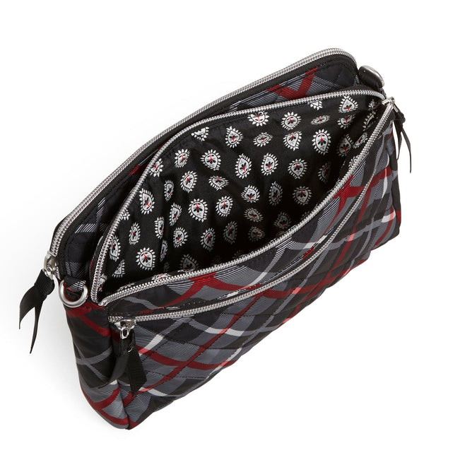 Triple Compartment Crossbody Bag Paris Plaid Vera Bradley