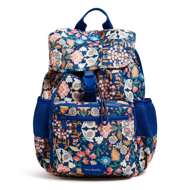 Daytripper Backpack-Enchanted Mandala Blue-Image 1-Vera Bradley