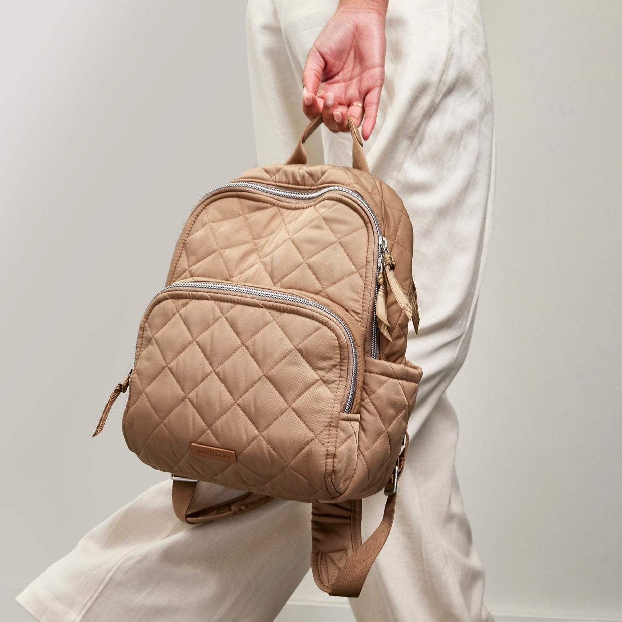 Brown Small Backpack Vera Bradley