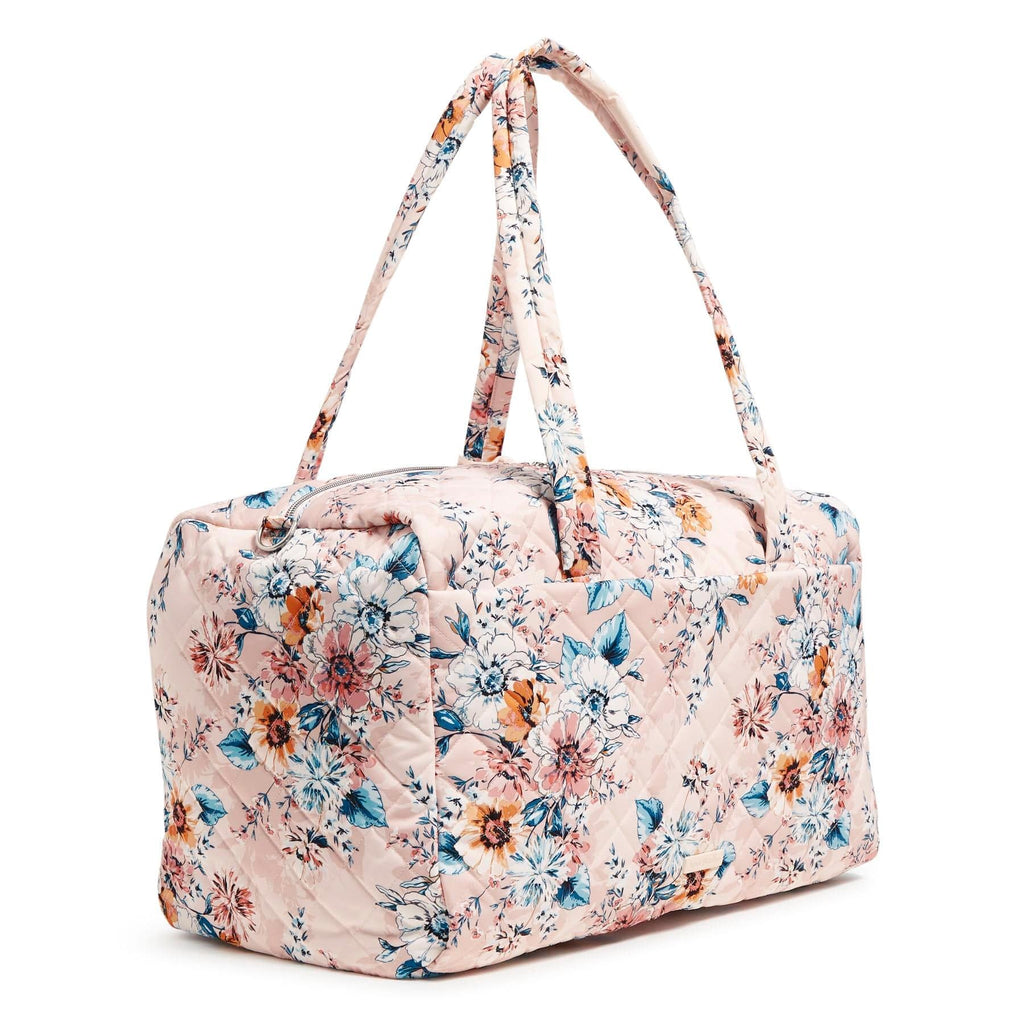 Large Travel Duffel Bag - Peach Blossom Bouquet | Vera Bradley