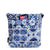 Triple Zip Hipster Crossbody Bag-Island Tile Blue-Image 2-Vera Bradley