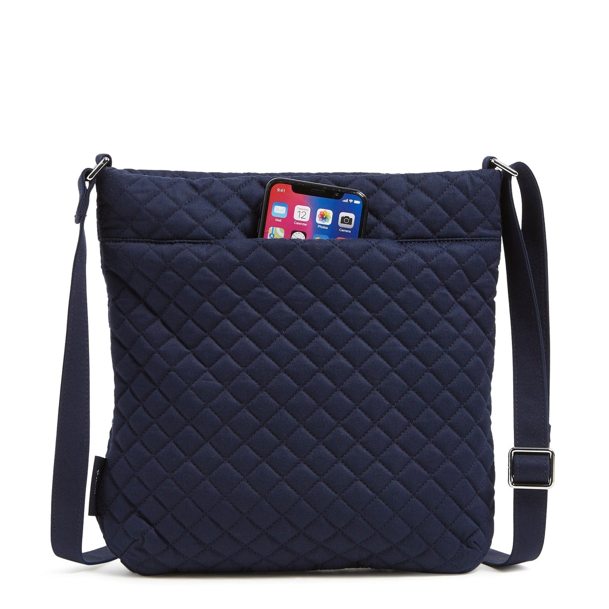 Blue Triple Zip Hipster Crossbody Bag | Vera Bradley