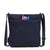 Triple Zip Hipster Crossbody Bag-Recycled Cotton Classic Navy-Image 2-Vera Bradley