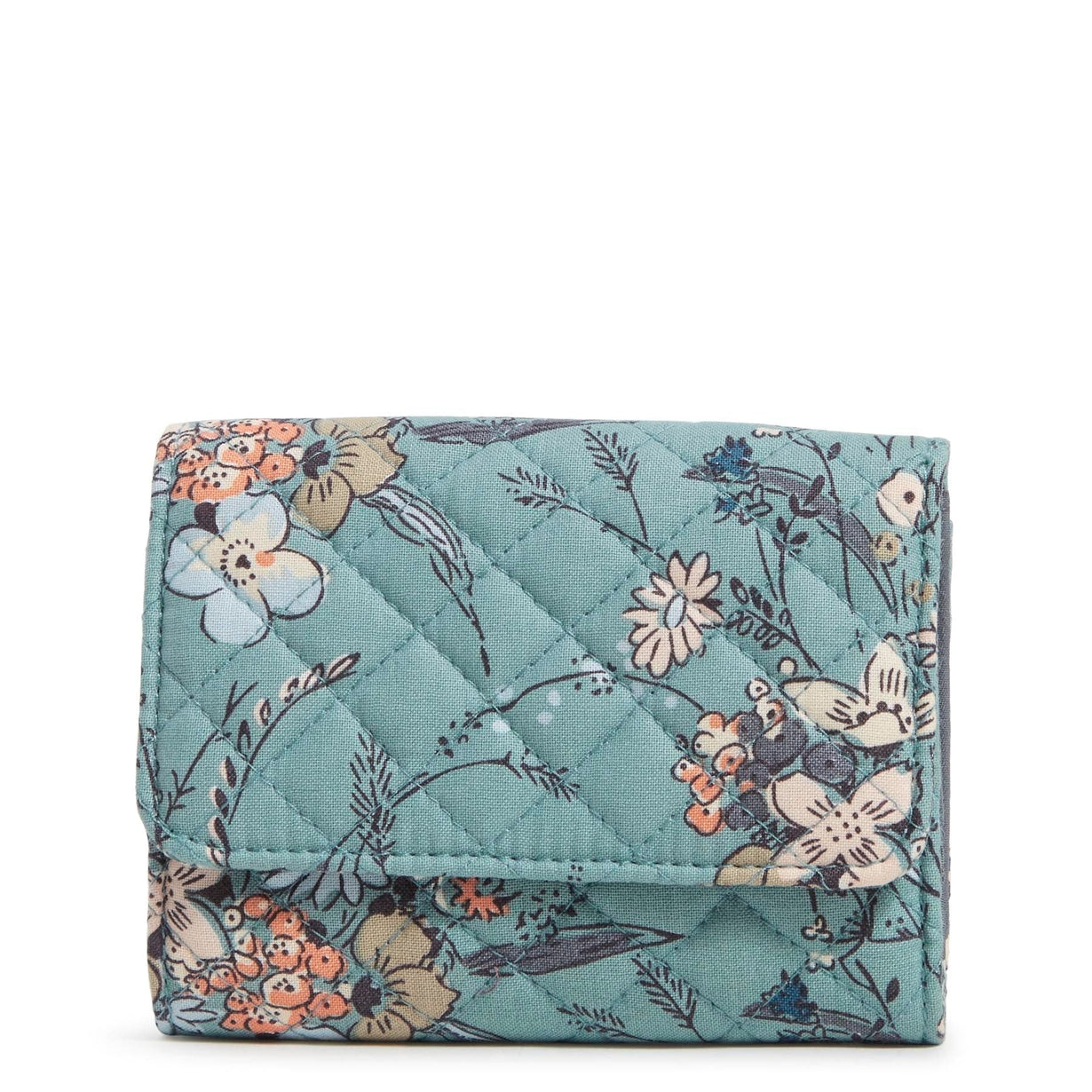 RFID Riley Compact Wallet - Sunlit Garden Sage | Vera Bradley