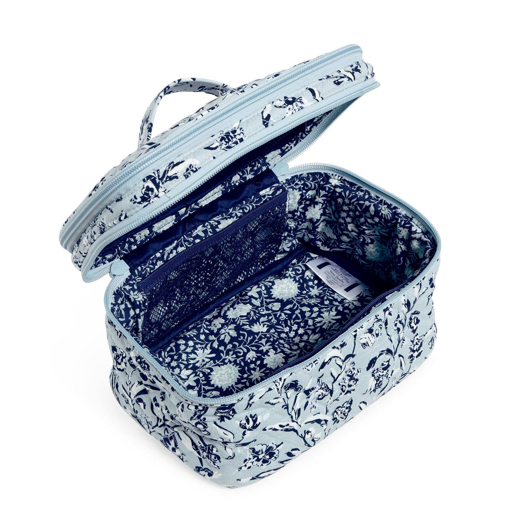 Brush Up Cosmetic Case - Perennials Gray | Vera Bradley