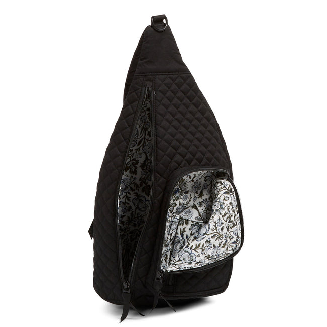Black vera bradley sling backpack Clearance