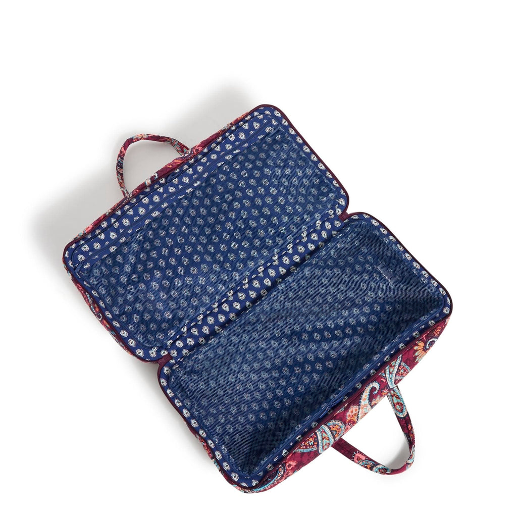 Lay Flat Travel Duffel Bag Cotton Vera Bradley