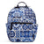 Small Backpack-Island Tile Blue-Image 1-Vera Bradley