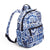 Small Backpack-Island Tile Blue-Image 2-Vera Bradley