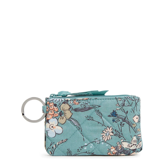 RFID Deluxe Zip ID Case Sunlit Garden Sage Vera Bradley