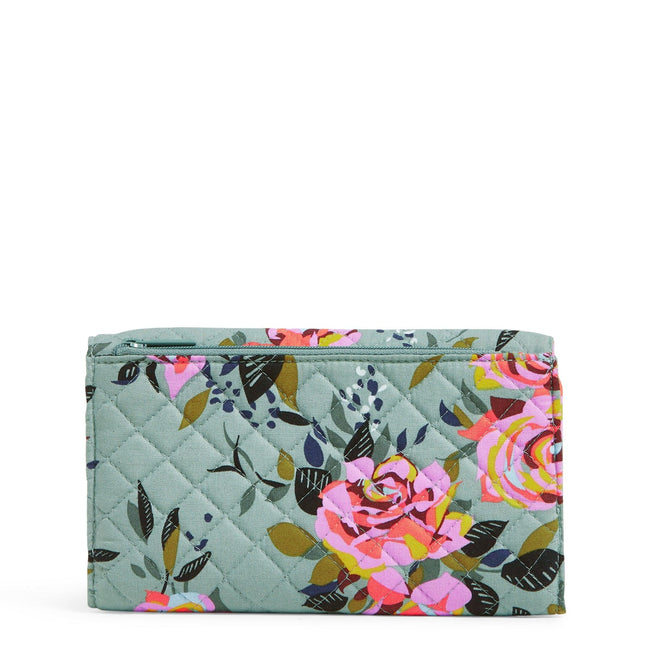 RFID Trifold Clutch Wallet Rosy Outlook Vera Bradley