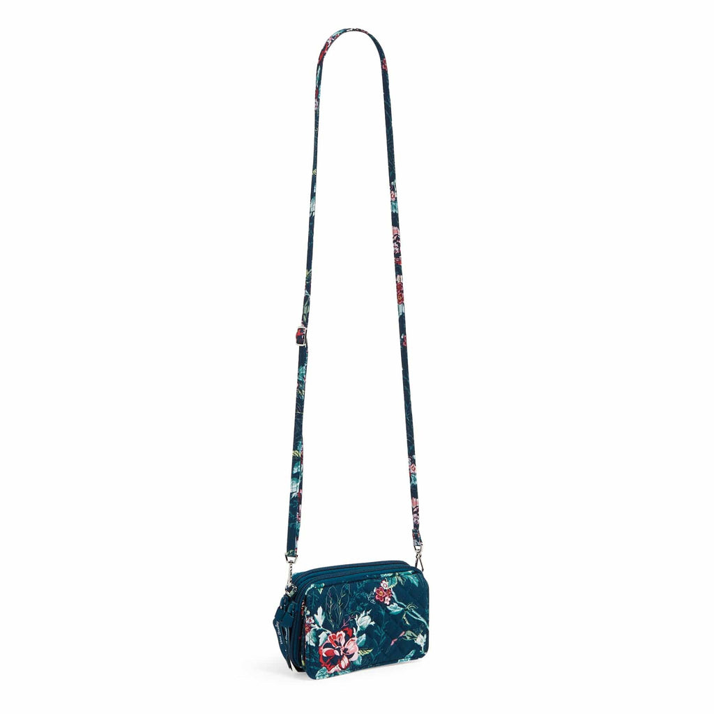 RFID All in One Crossbody Bag Rose Toile Vera Bradley