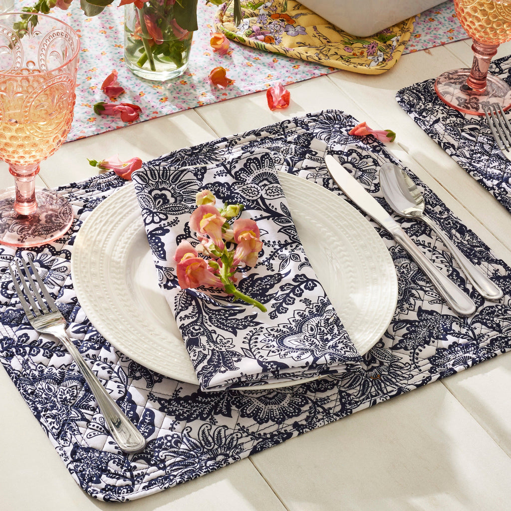 Placemat Set of 2 Recycled Cotton Vera Bradley