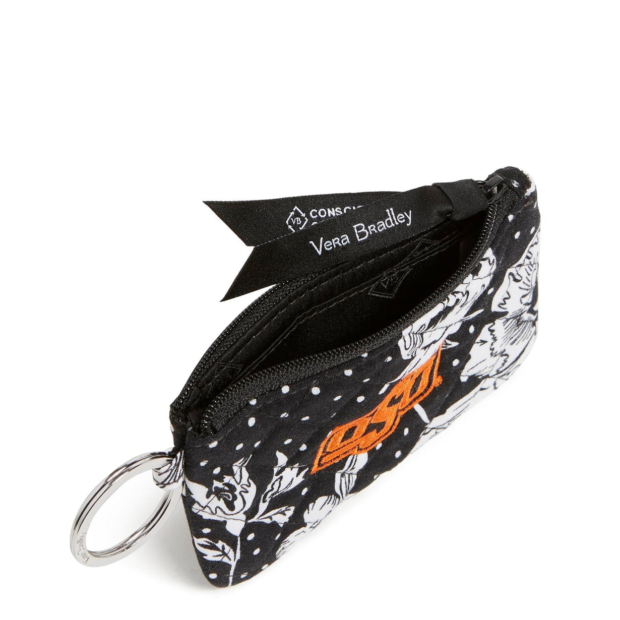 Oklahoma State University Collegiate Zip ID Lanyard | Vera Bradley
