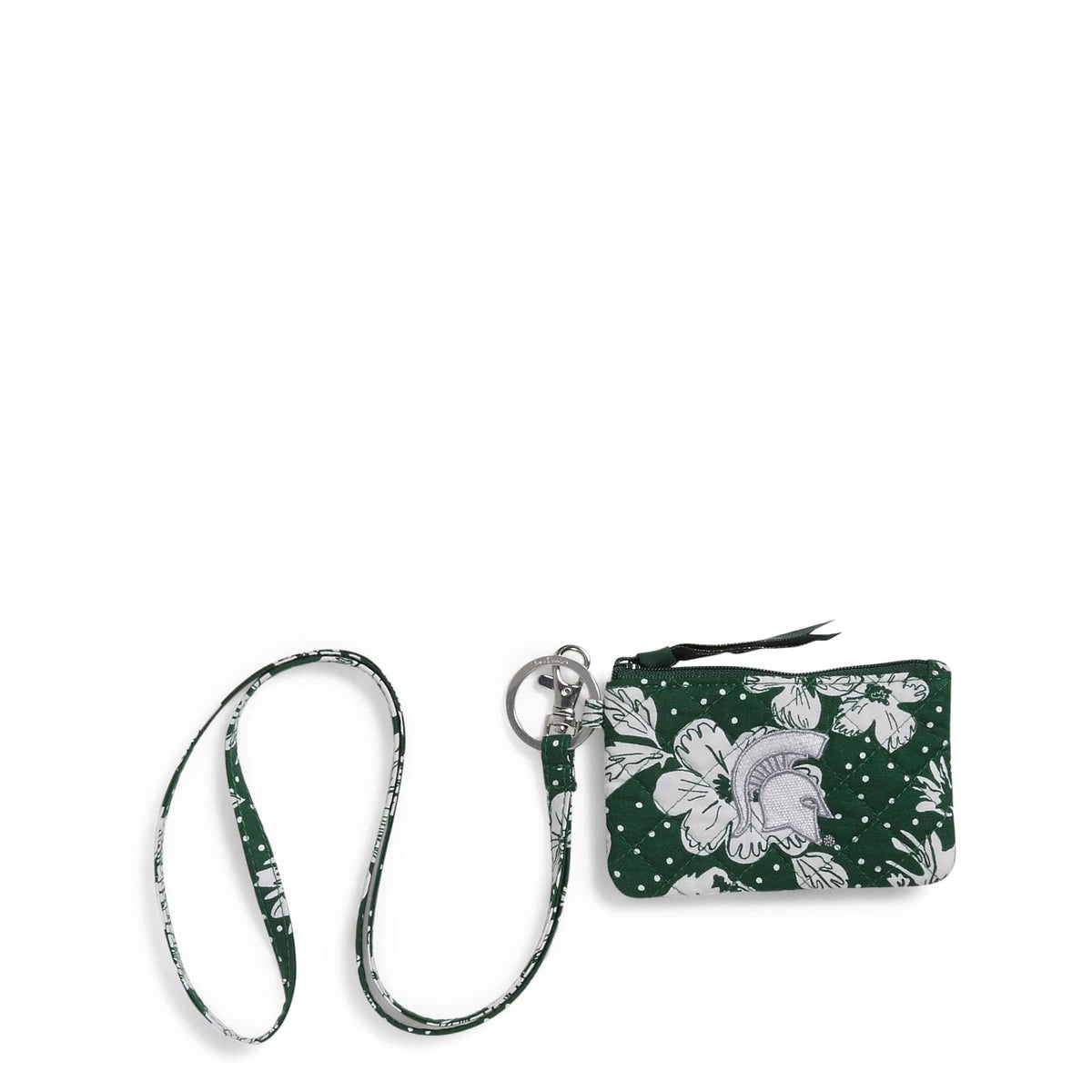 Msu Laynard Michigan State University Collegiate Zip ID Lanyard | Vera Bradley