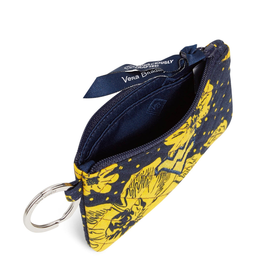 West Virginia University Collegiate Zip ID Lanyard | Vera Bradley
