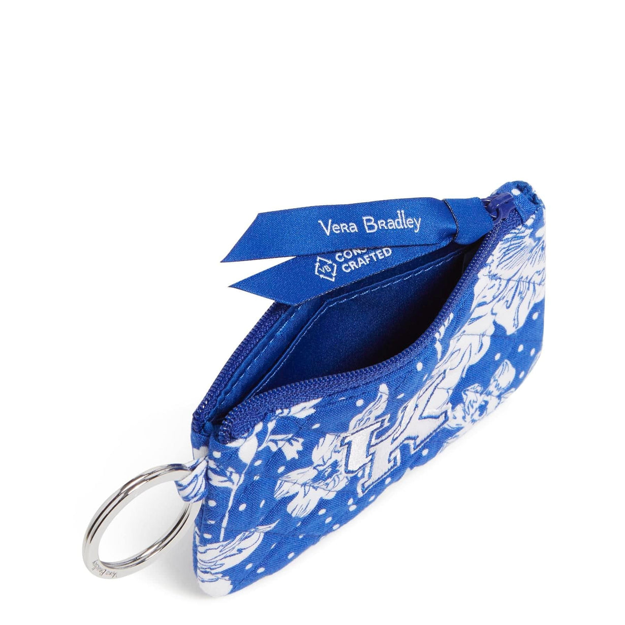 University of Kentucky Collegiate Zip ID Lanyard | Vera Bradley