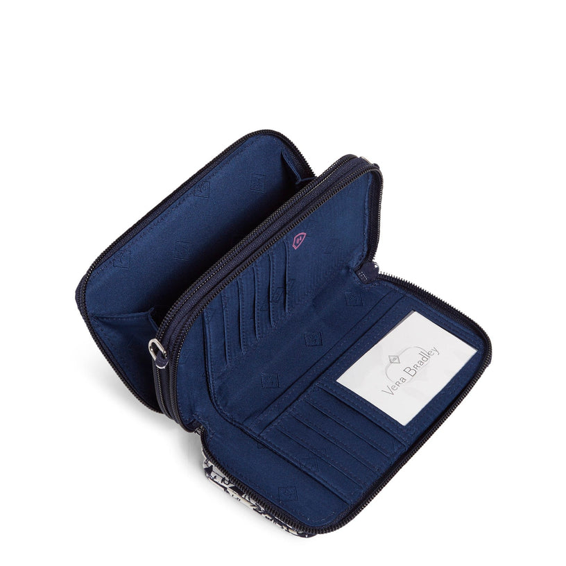 Collegiate RFID All in One Crossbody Bag