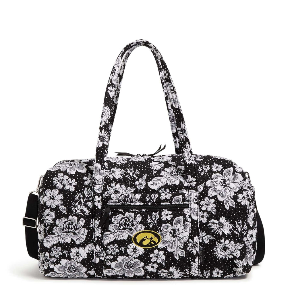 University of Iowa Collegiate Large Travel Duffel Bag Vera Bradley
