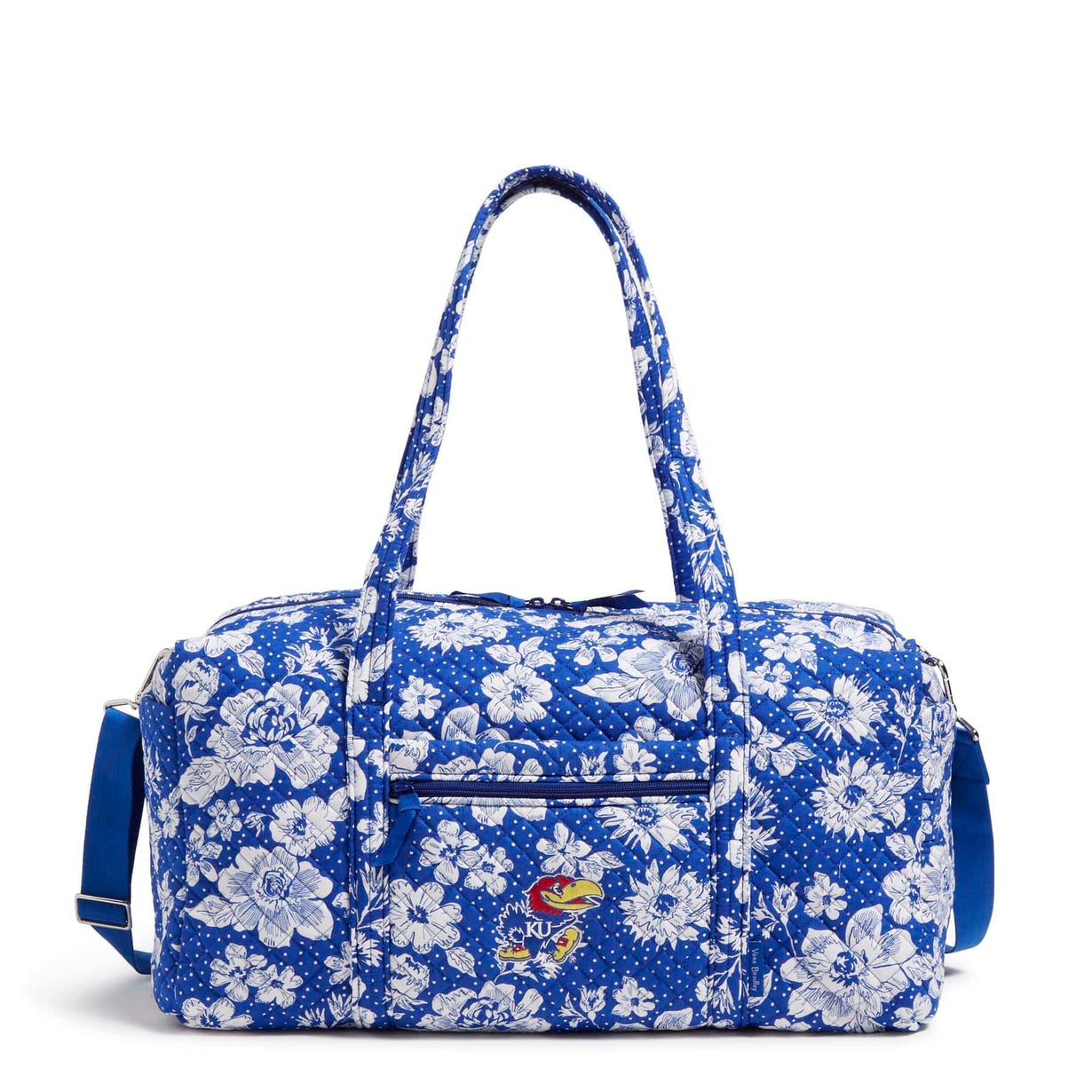 Collegiate Large Travel Duffel Bag Cotton Vera Bradley