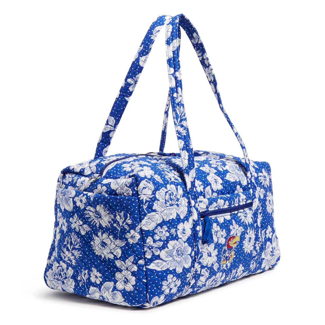 Collegiate Large Travel Duffel Bag Cotton Vera Bradley