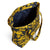 Collegiate Vera Tote Bag-Navy/Gold Rain Garden with University of Michigan Logo-Image 3-Vera Bradley