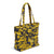 Collegiate Vera Tote Bag-Navy/Gold Rain Garden with University of Michigan Logo-Image 2-Vera Bradley