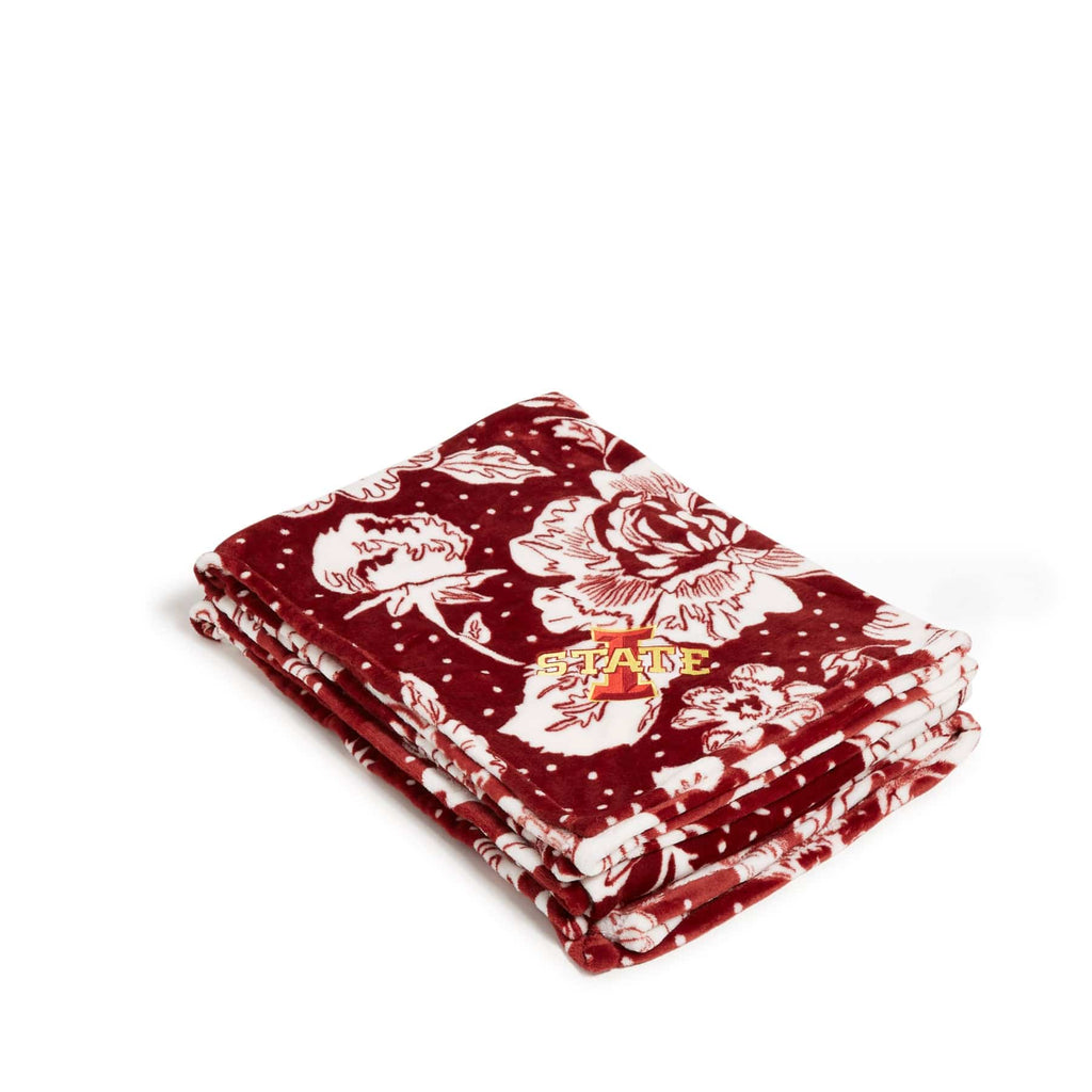 Iowa State University Collegiate Plush XL Throw Blanket Vera Bradley