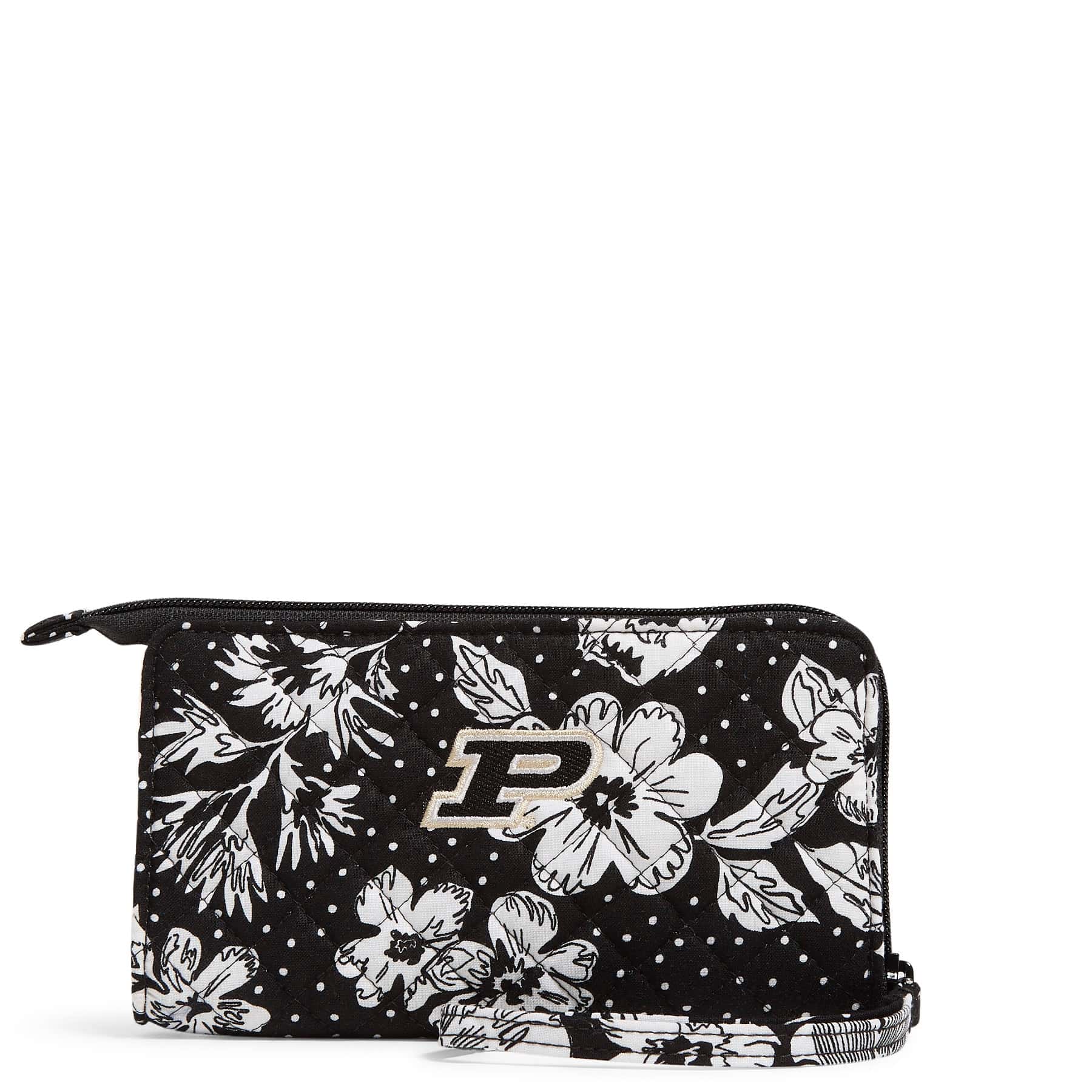 Purdue University Collegiate RFID Front Zip Wristlet | Vera Bradley