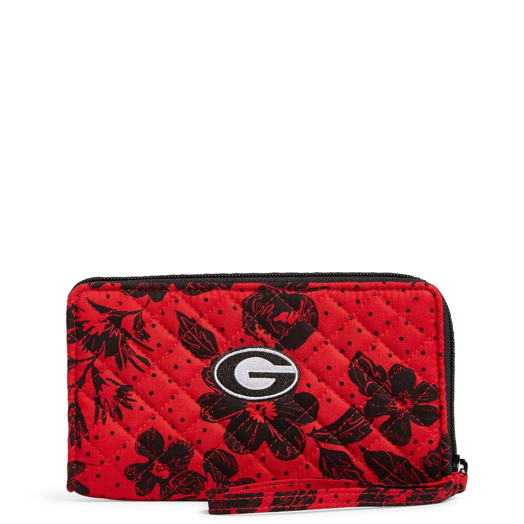 University of Georgia Collegiate RFID Front Zip Wristlet | Vera